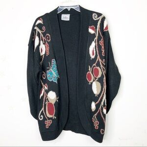 STRAWBERRY collection open closure cardigan